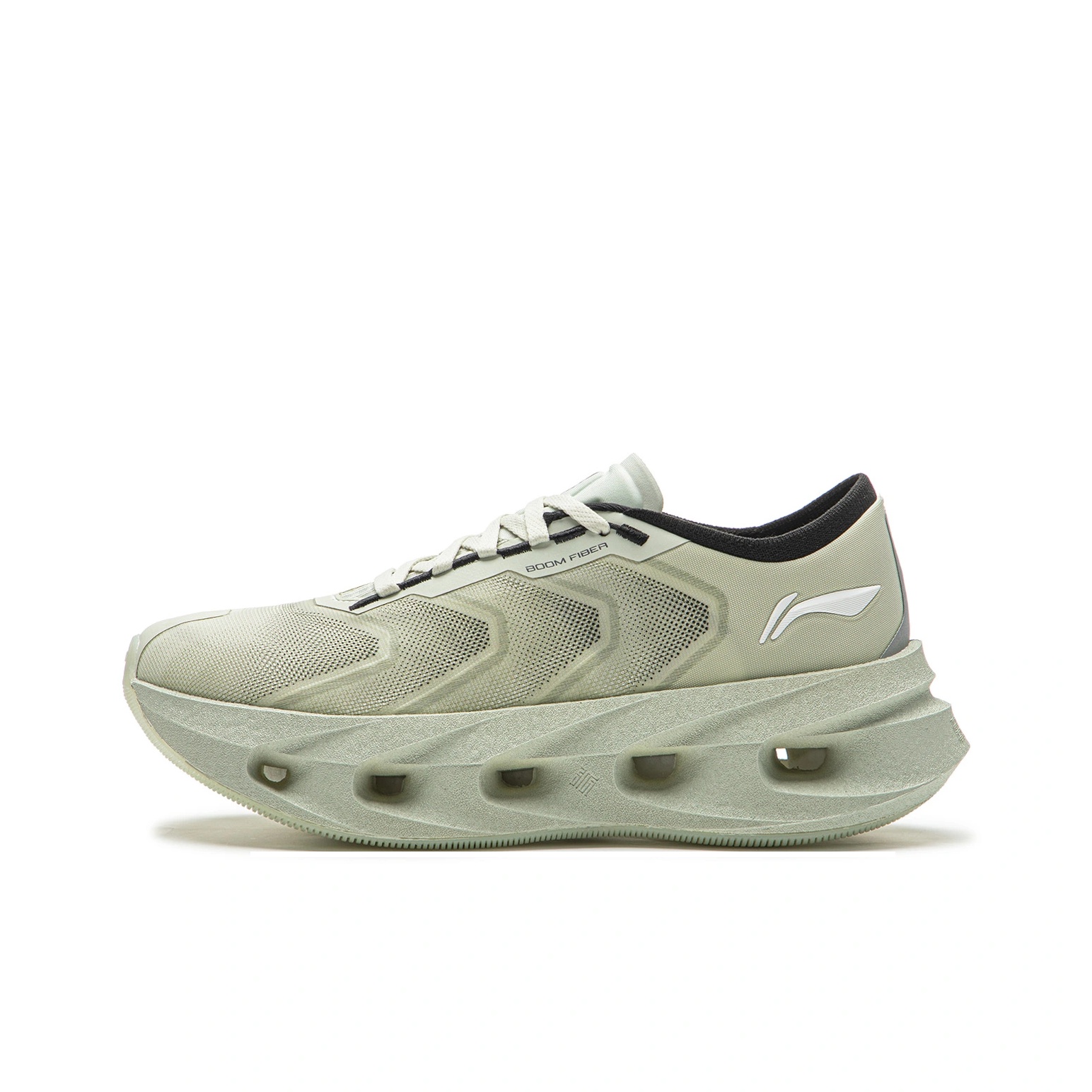 Men'S Shoes Green And White - Li Ning Arc PRO Running Shoes