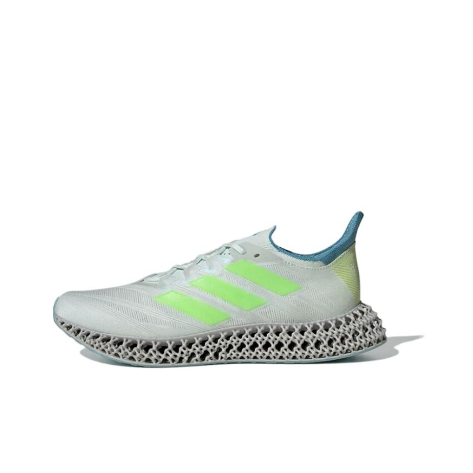 Men'S Shoes Green And White - Adidas 4DFWD 4 Low top Running