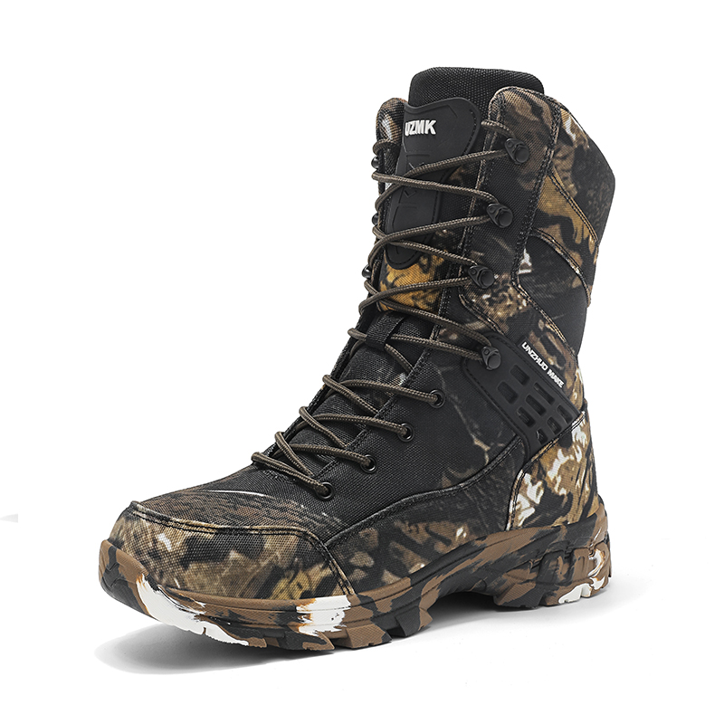 Men'S Shoes No Laces - Men Army Shoes Breathable Safety Unisex