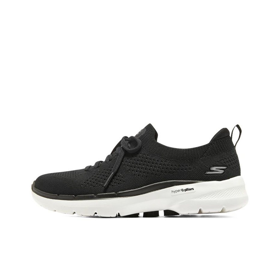 Men'S Shoes Black And White - Skechers Go Walk 6 Walking Shoes