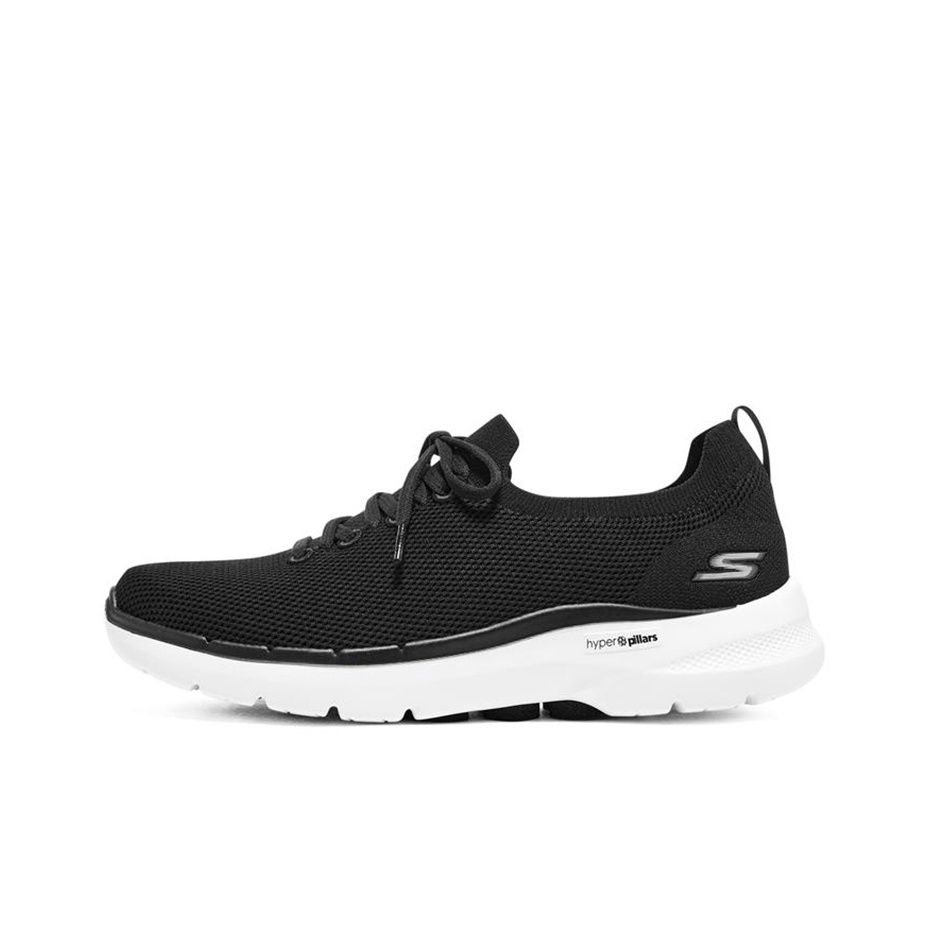 Men'S Shoes Black And White - Skechers Go Walk 6 Walking Shoes