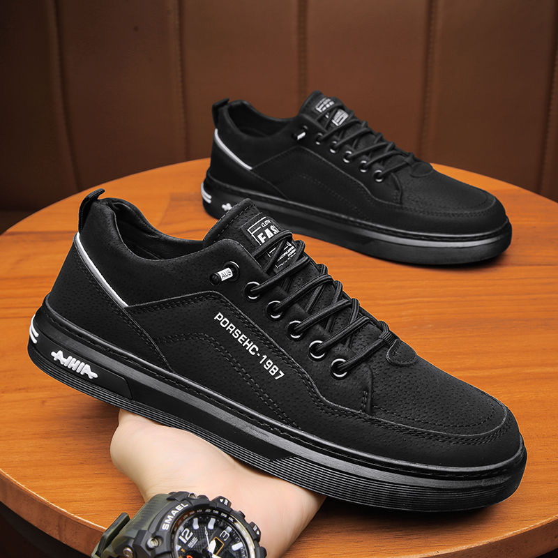 Men'S Shoes Hey Dude - 2026 New Mens Soft Leather White