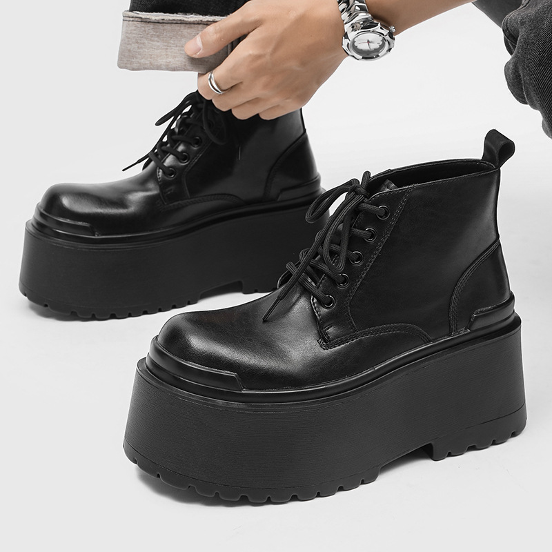 Men Shoes Brands - mens casual stage nightclub platform boots