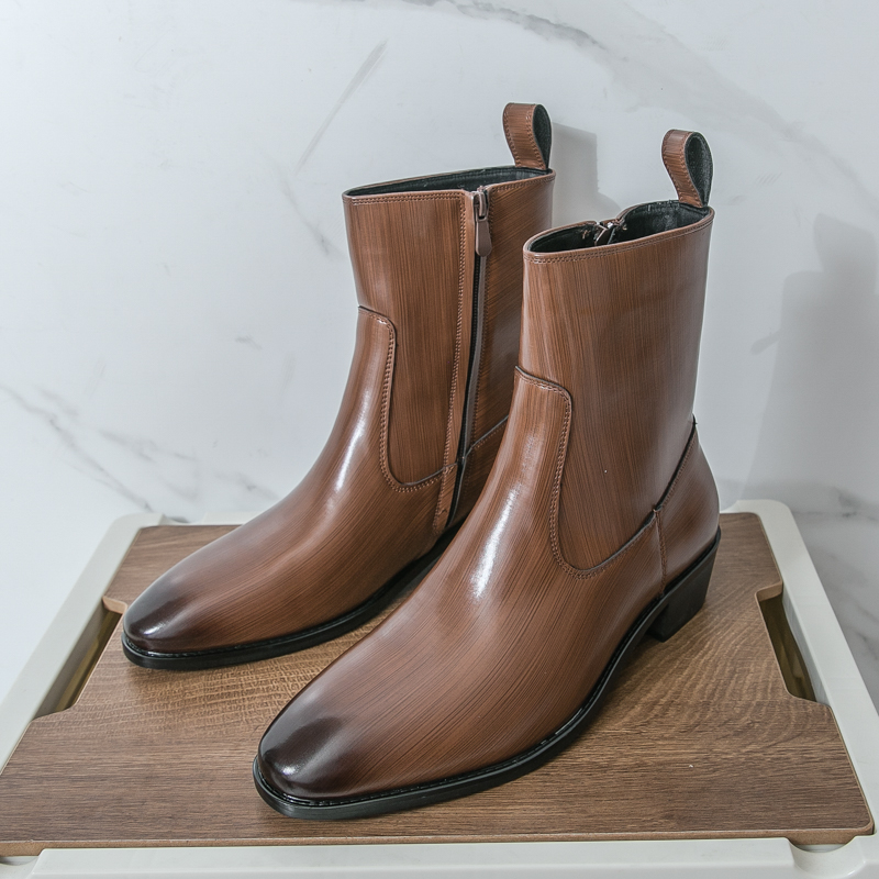 Classic Comfy Ankle Boots Bota - Men'S Shoes Business Casual ulasan dan harga