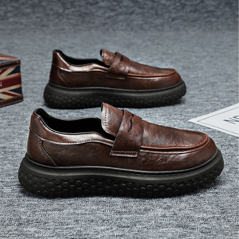 2026 New Men's Loafers Soft Le - Men'S Shoes Business Casual ulasan dan harga