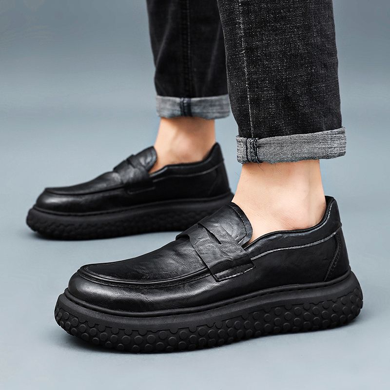 2026 New Men's Loafers Soft Le - Men'S Shoes Business Casual ulasan dan harga