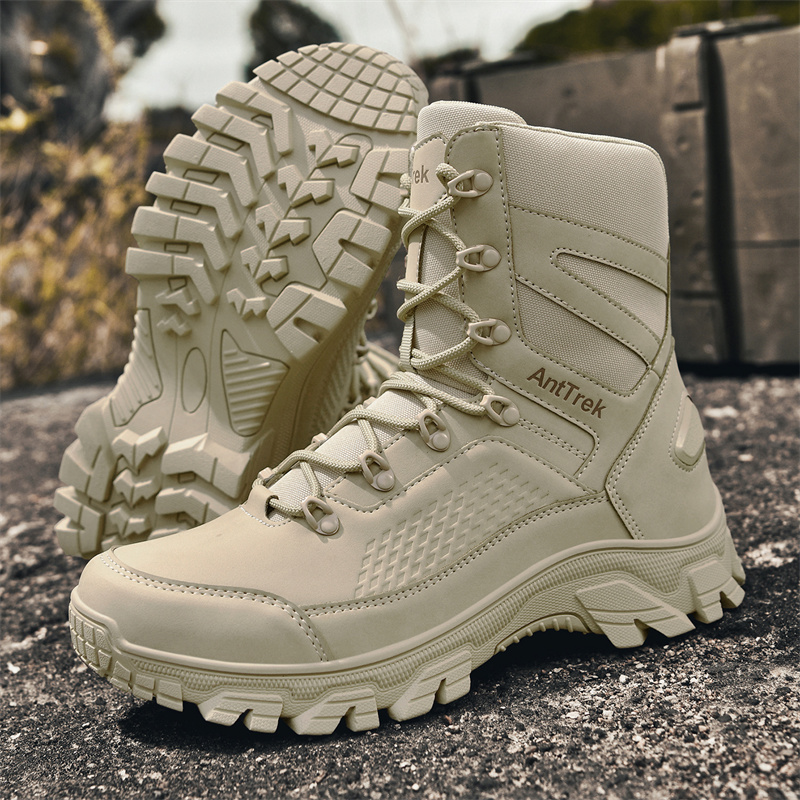 Men Tactical Boots Male Army S - Men'S Training Shoes ulasan dan harga
