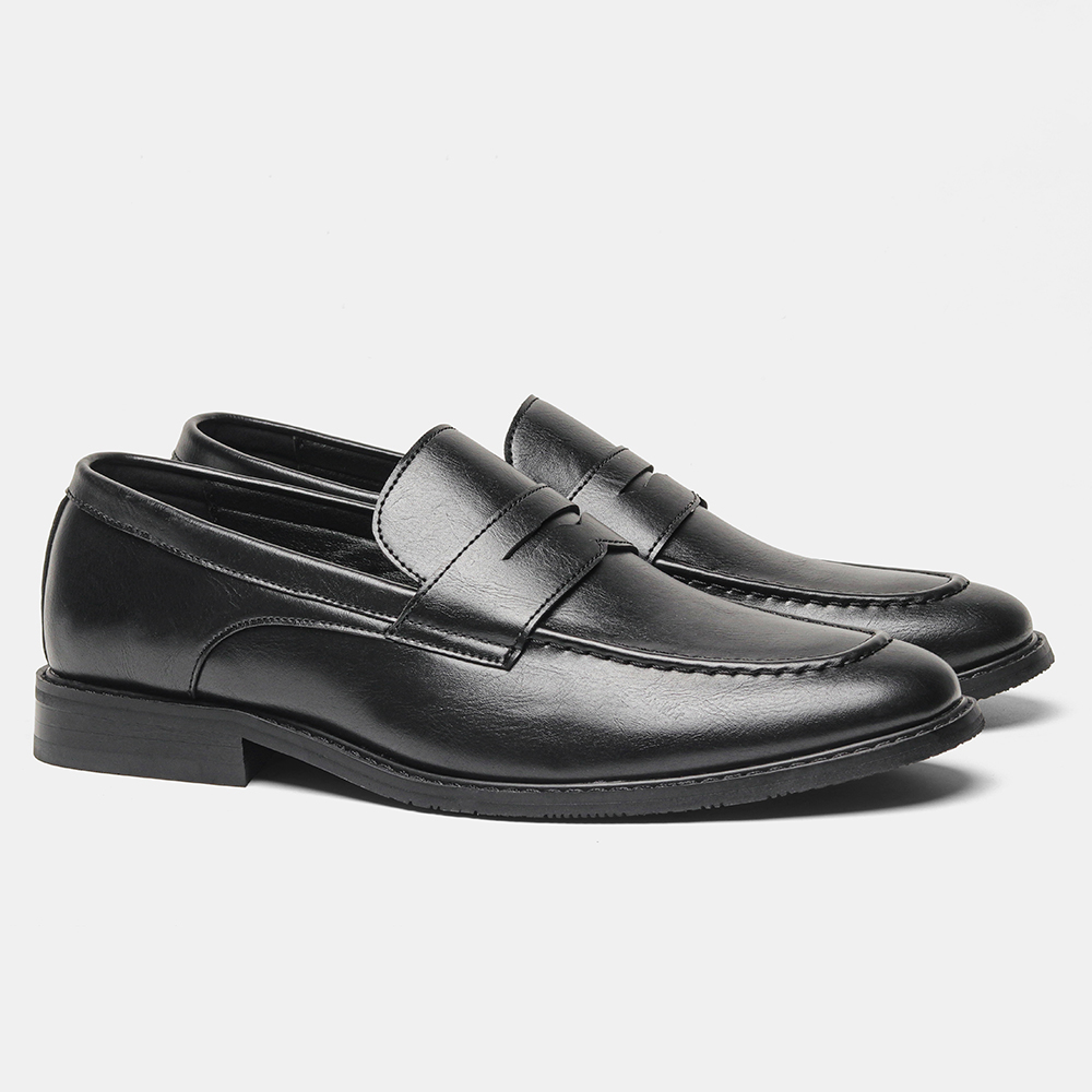 Men's Black Penny Loafers Clas - Men'S Shoes Hey Dude ulasan dan harga