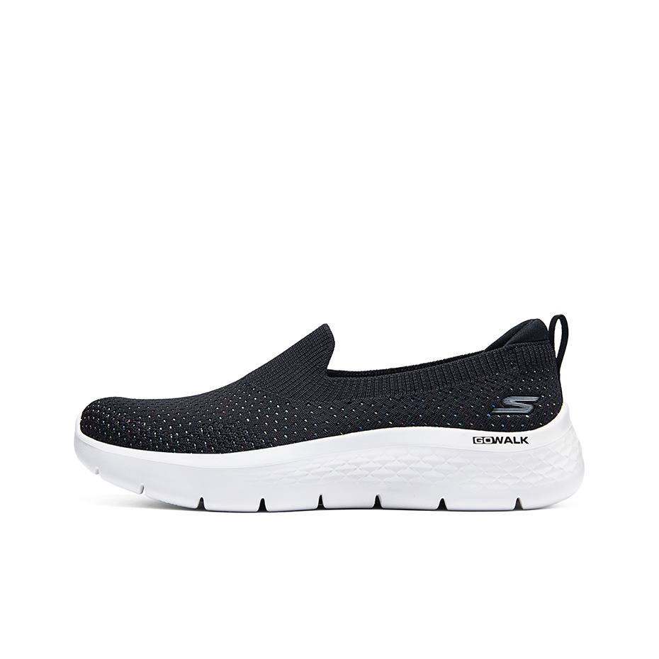 Skechers Go Walk Fle Mesh, Tex - Men'S Shoes Black And White ulasan dan harga