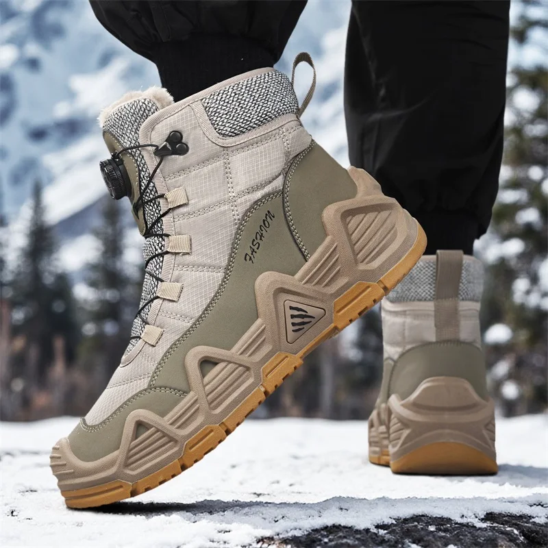Warm Fur Outdoor Mens Combat T - Men'S Training Shoes ulasan dan harga