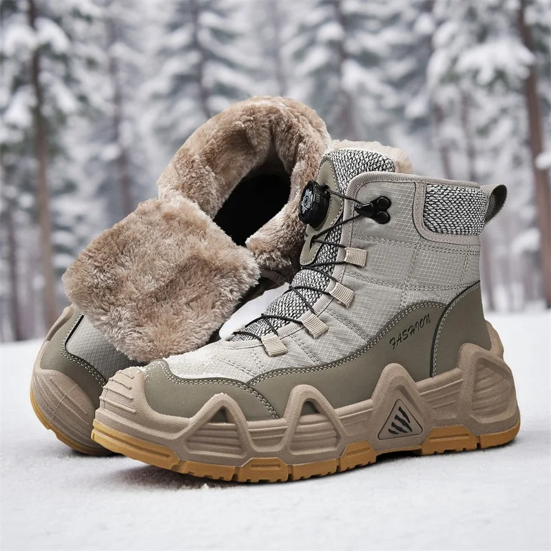 Warm Fur Outdoor Mens Combat T - Men'S Training Shoes ulasan dan harga