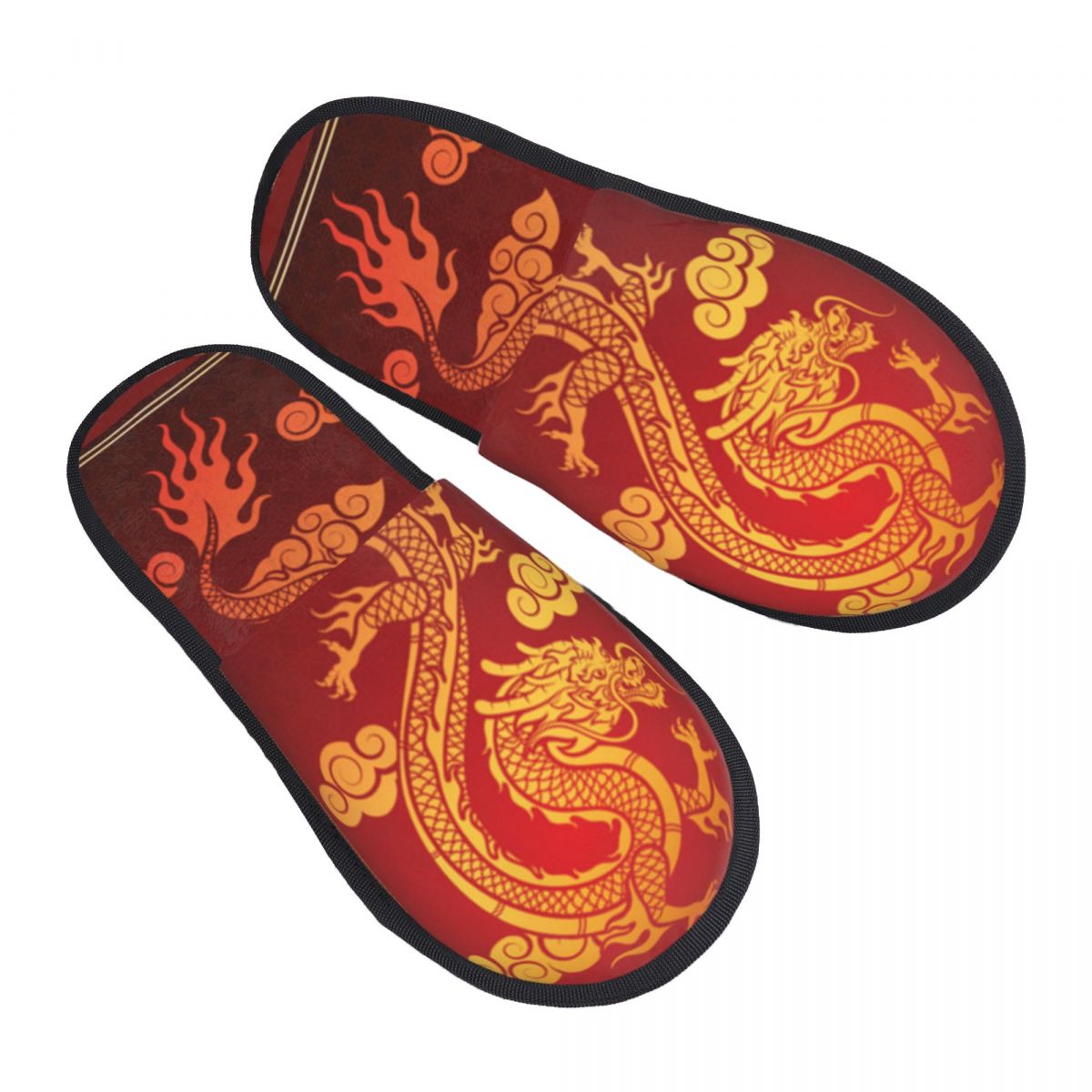 Dragon Illustration Slipper Fo - Men Shoes Illustration ulasan dan harga