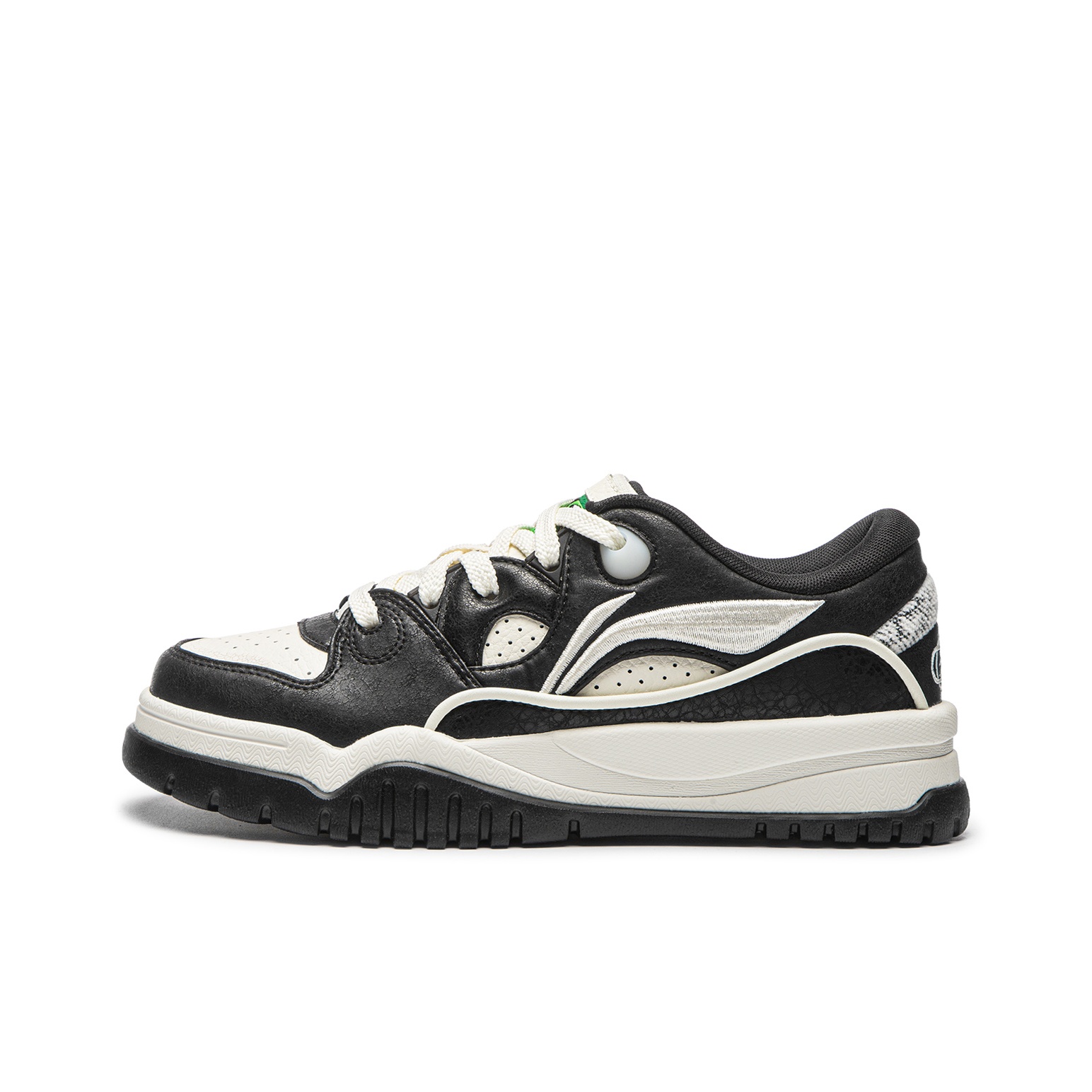 Li Ning Trendy Leap Height Inc - Men'S Shoes Black And White ulasan dan harga