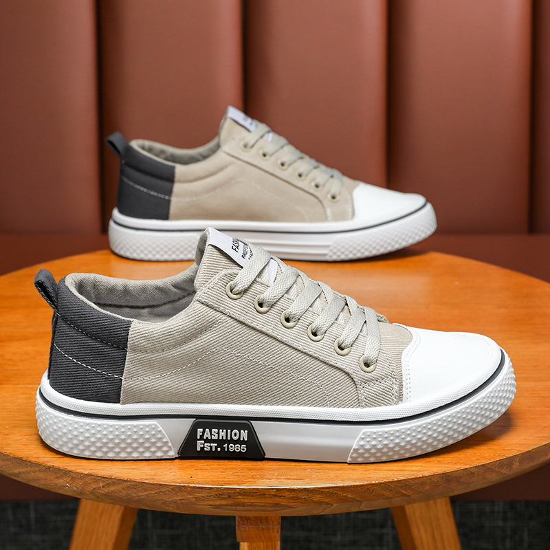 Men Classic Canvas Sneakers, L - Men'S Shoes Business Casual ulasan dan harga