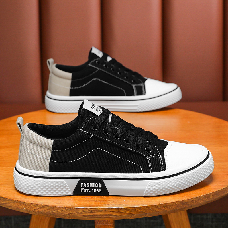 Men Classic Canvas Sneakers, L - Men'S Shoes Business Casual ulasan dan harga
