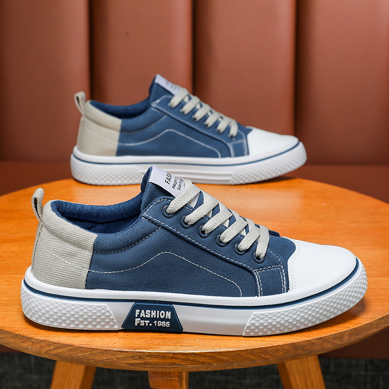 Men Classic Canvas Sneakers, L - Men'S Shoes Business Casual ulasan dan harga