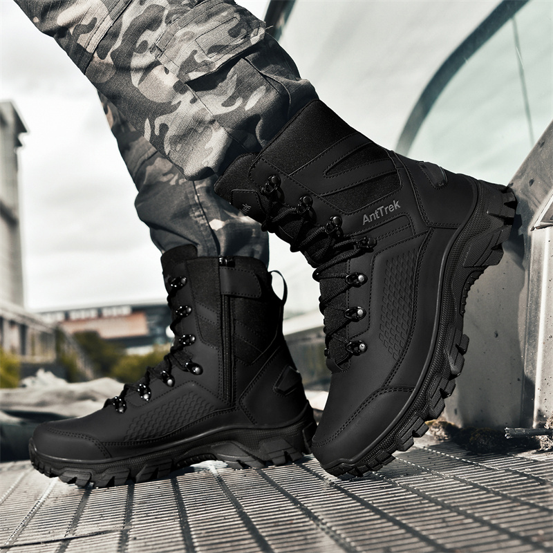 New Men Tactical Boots Hunting - Men Shoes Brands ulasan dan harga