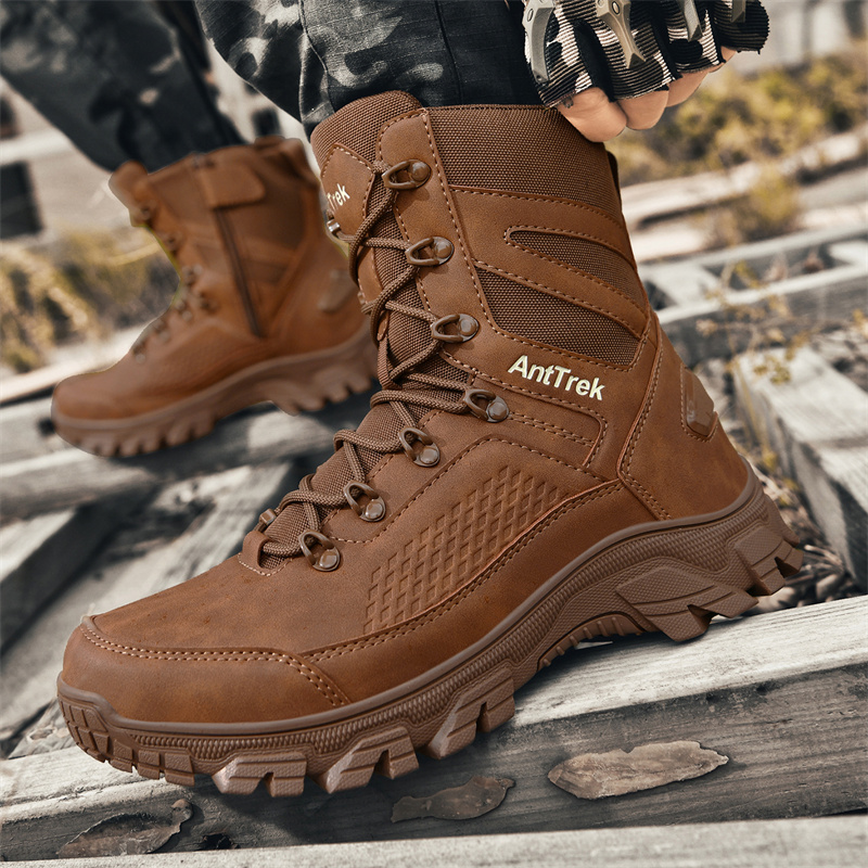 New Men Tactical Boots Hunting - Men Shoes Brands ulasan dan harga
