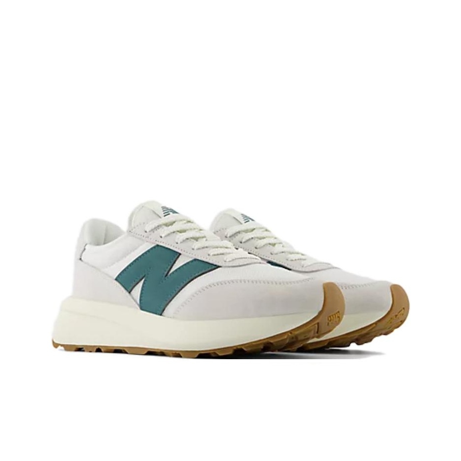 New Balance 370 Running Shoes  - Men'S Shoes Green And White ulasan dan harga