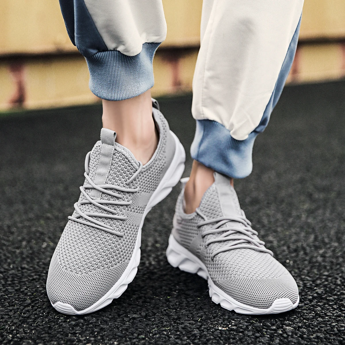 Breathable Men's Sneaker Casua - Men Shoes Sale ulasan dan harga
