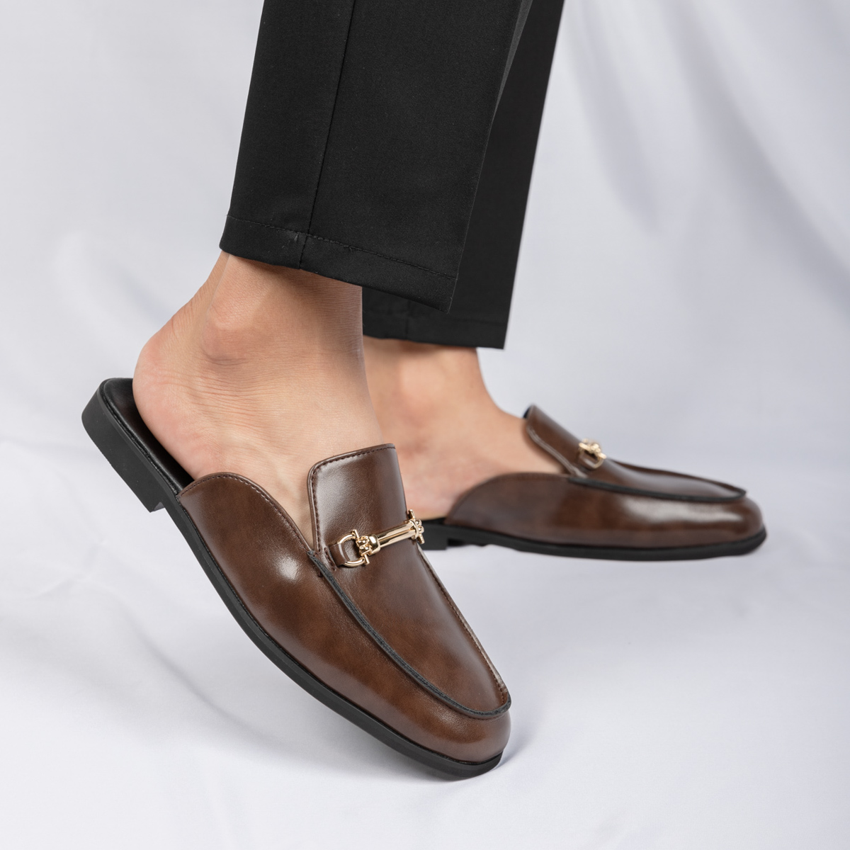 Casual Mules Men Leather Loafe - Men'S Shoes Hey Dude ulasan dan harga
