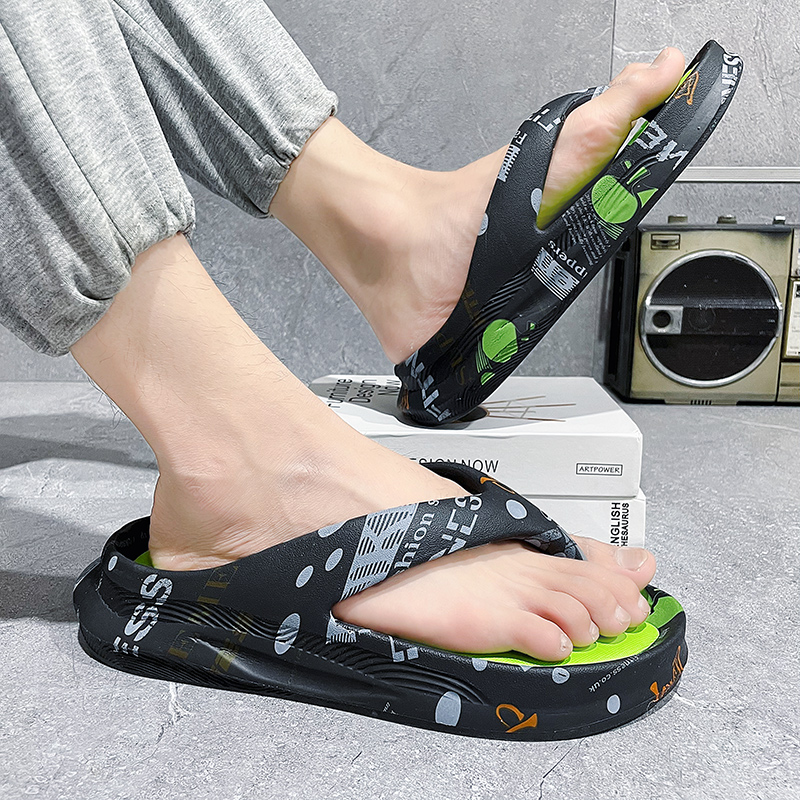 New Stylish Men Beach Flip-flo - Sport Slide Men ulasan dan harga