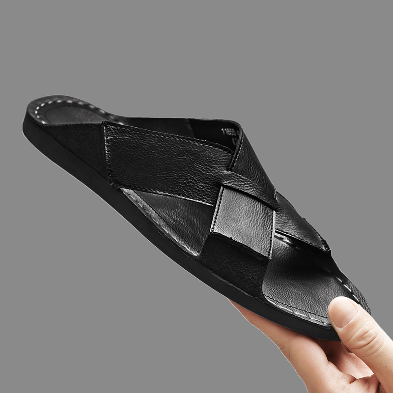 Fashion Genuine Leather Men Sl - Men'S Shoes Hey Dude ulasan dan harga