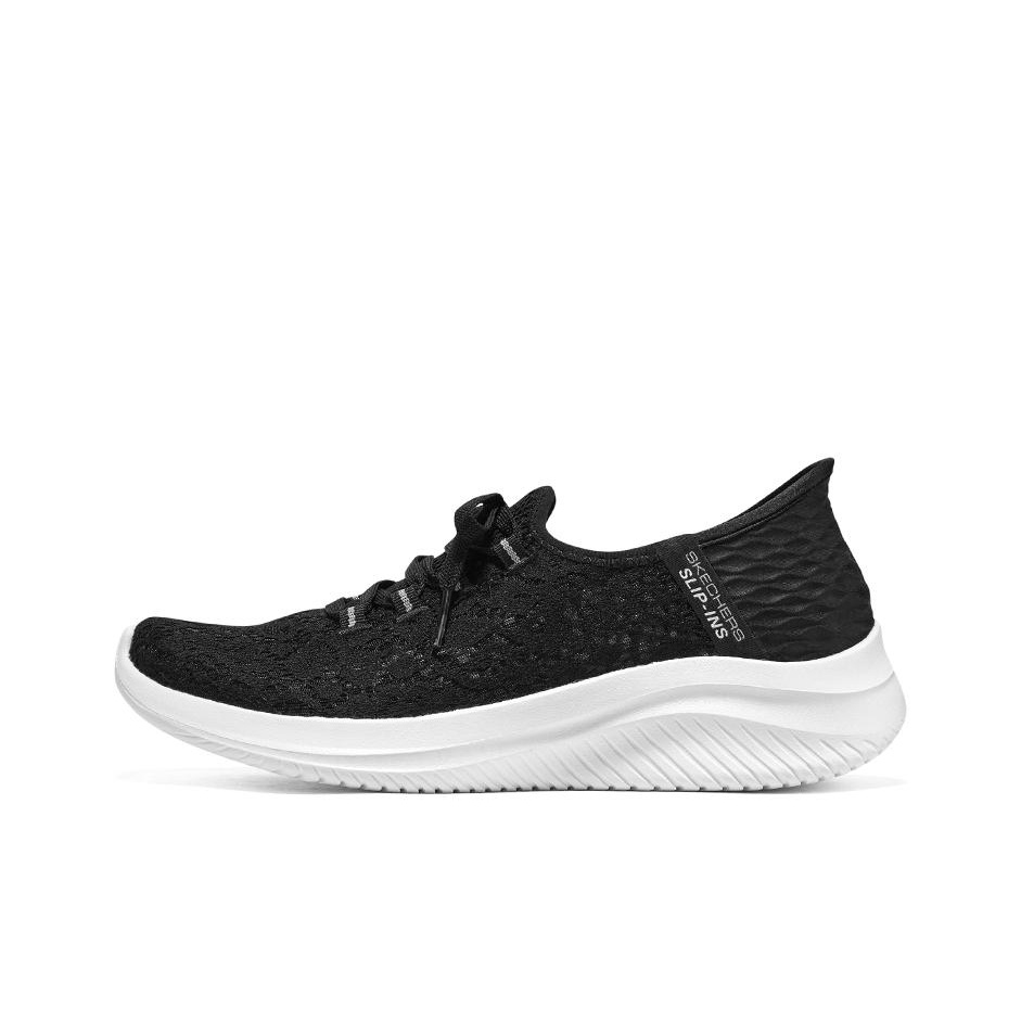 Skechers Slip Ins Walking Shoe - Men'S Shoes Black And White ulasan dan harga