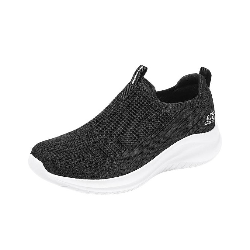Skechers Sport Abrasion Resist - Men'S Shoes Black And White ulasan dan harga