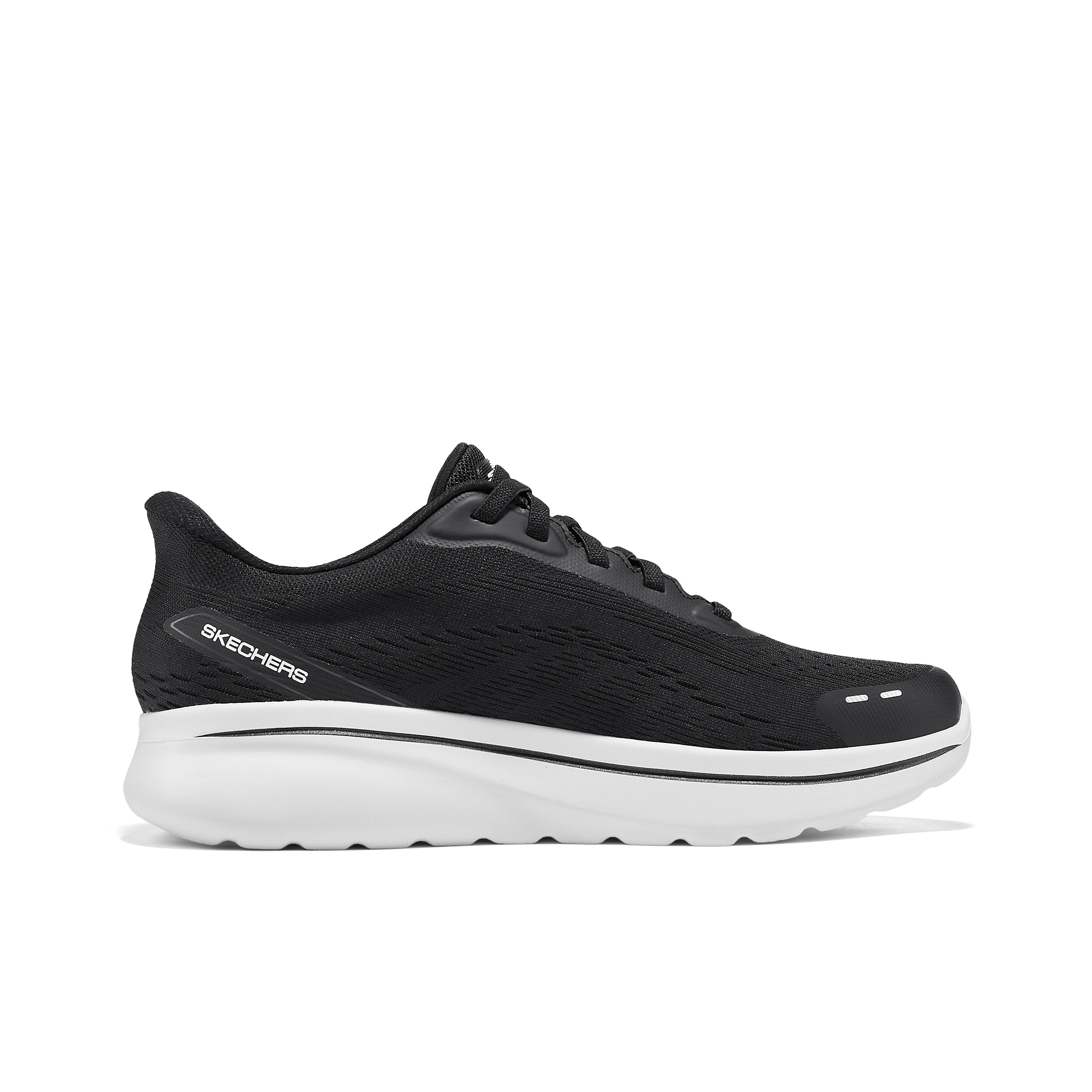 Skechers MEN'S GO WALK Low top - Men'S Shoes Black And White ulasan dan harga
