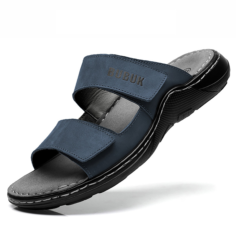 First-Layer Cowhide Men's Spor - Men'S Shoes Hey Dude ulasan dan harga