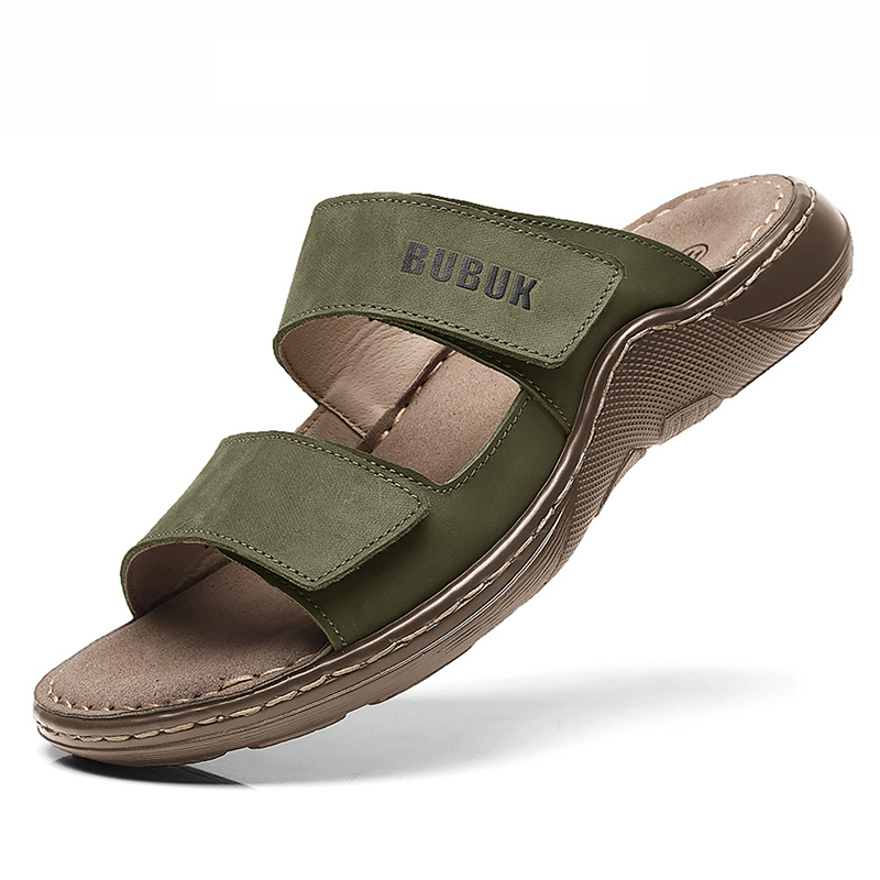 First-Layer Cowhide Men's Spor - Men'S Shoes Hey Dude ulasan dan harga