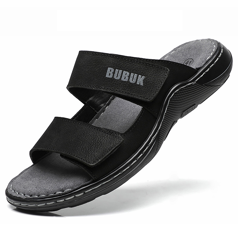 First-Layer Cowhide Men's Spor - Men'S Shoes Hey Dude ulasan dan harga