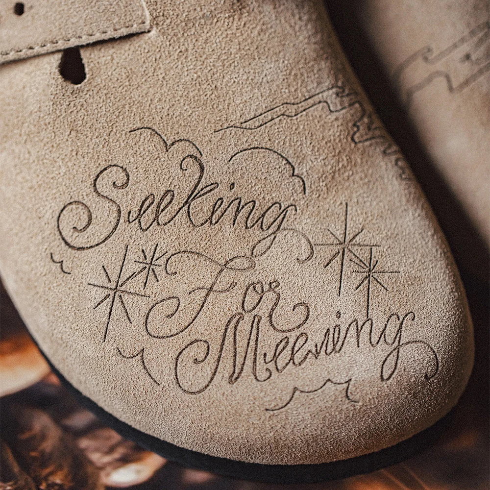 Maden Illustration Mules Shoes - Men Shoes Illustration ulasan dan harga