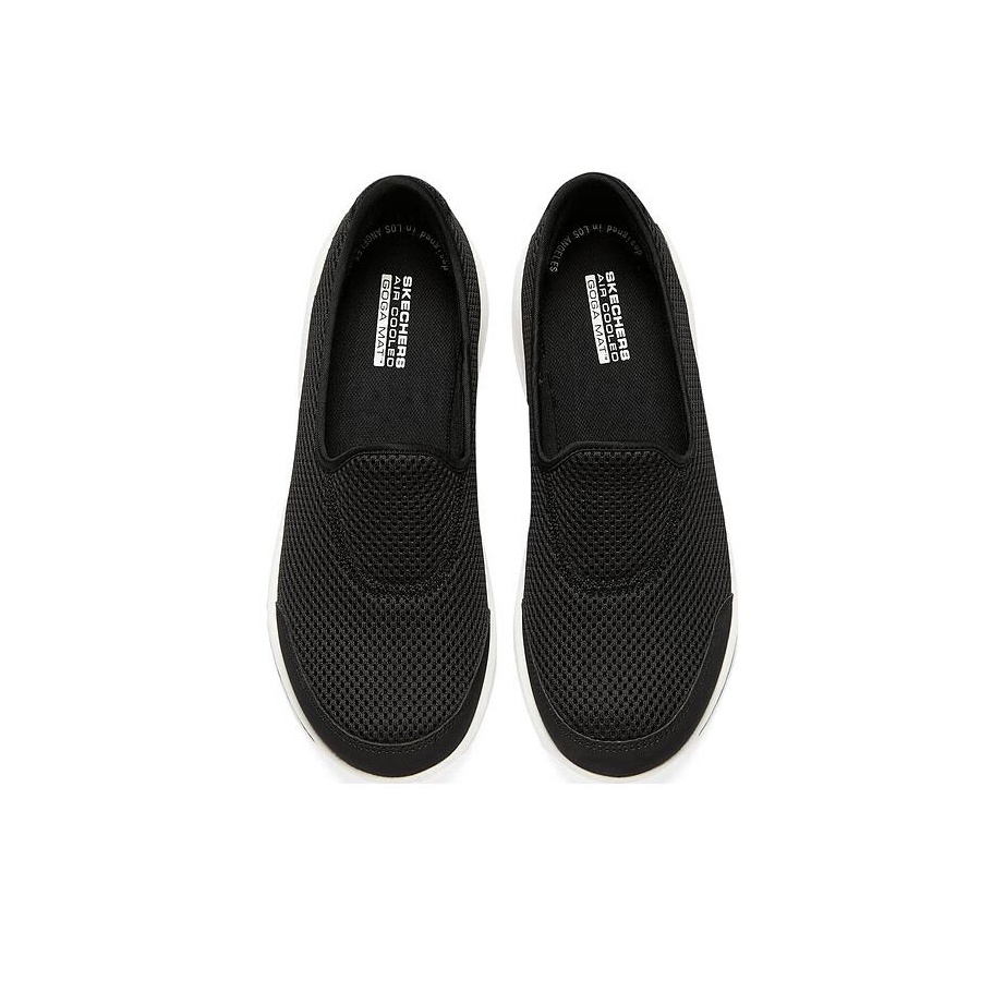 Skechers Go Walk Classic Low t - Men'S Shoes Black And White ulasan dan harga