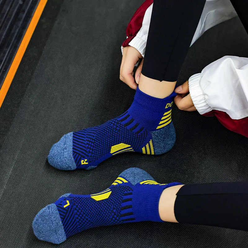 3 Pairs Marathon Running Socks - Sport Slide Men ulasan dan harga