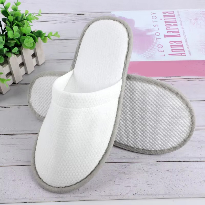 White Cotton Slippers Men Wome - Men Shoes Sale ulasan dan harga