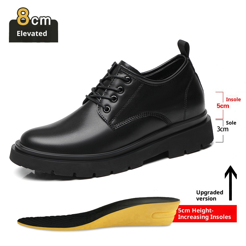 3CM/6CM/8CM Height Increase Sh - Men'S Shoes Business Casual ulasan dan harga