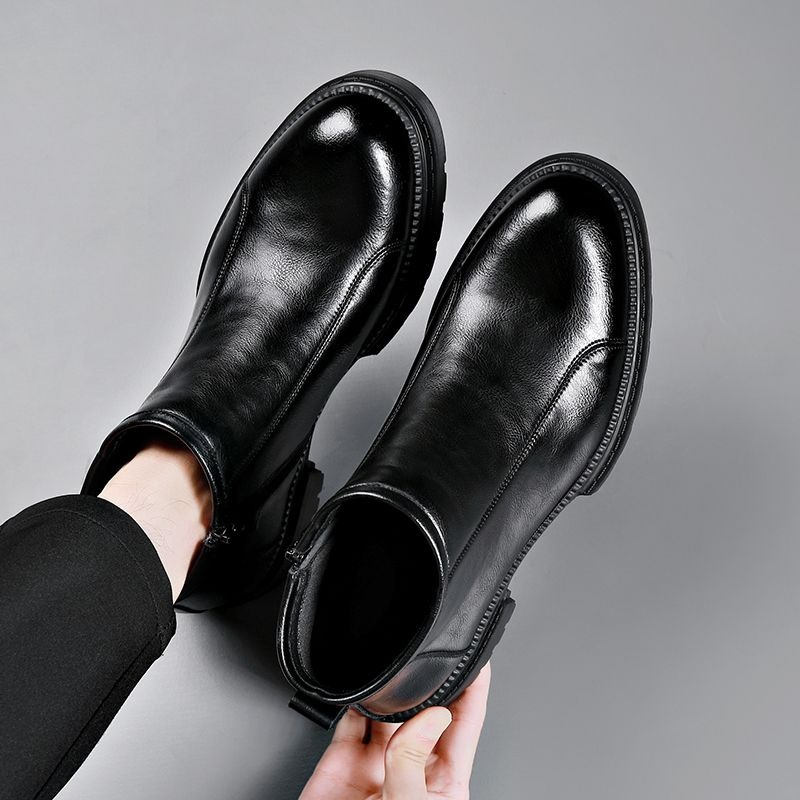 New 2026 Men Leather Slip On B - Men'S Shoes Business Casual ulasan dan harga