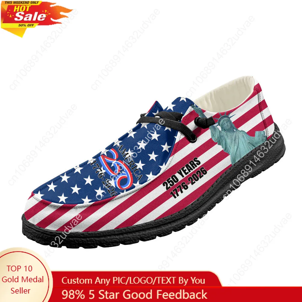 America 250th Anniversary 1776 - Men'S Shoes No Laces ulasan dan harga