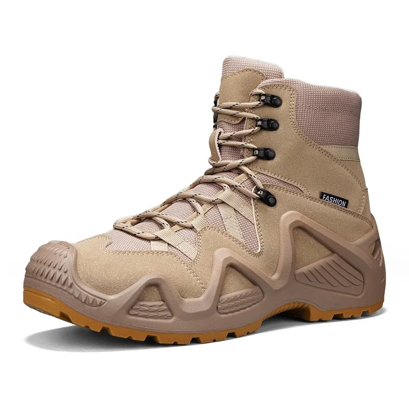 Men Tactical Boots Lace Up Bra - Men Shoes Brands ulasan dan harga