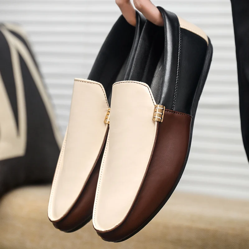 Fashion Leather Loafers For Me - Men'S Shoes Hey Dude ulasan dan harga