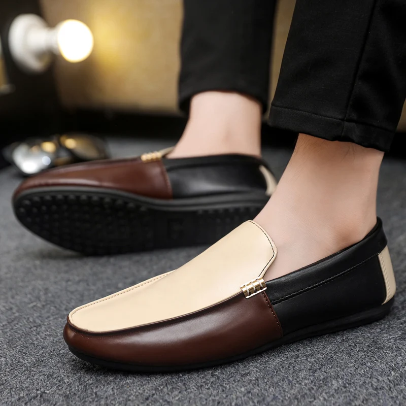 Fashion Leather Loafers For Me - Men'S Shoes Hey Dude ulasan dan harga