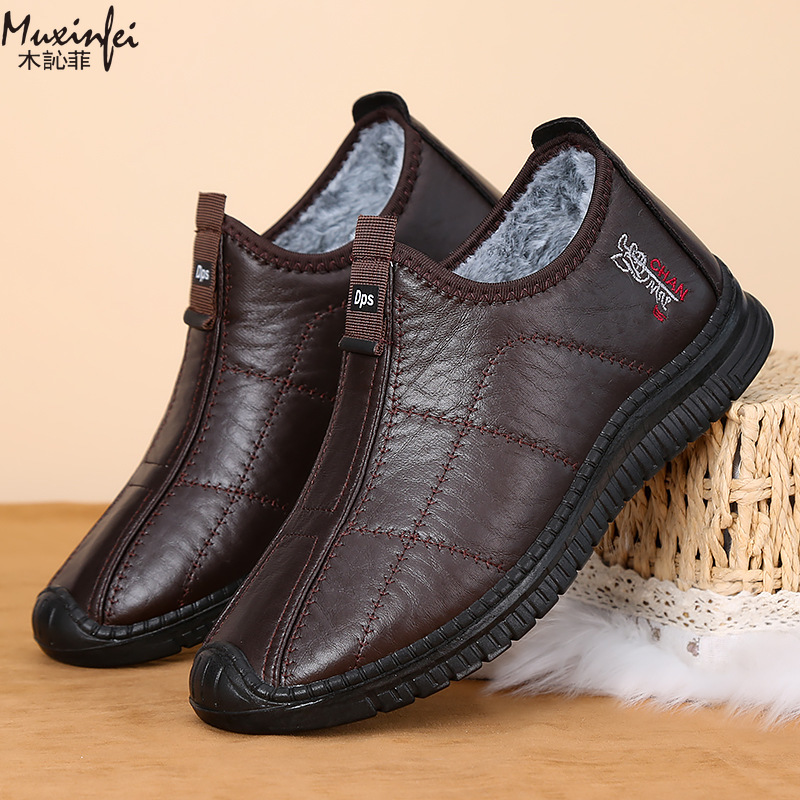 Winter Men's Cotton Shoes Warm - Men'S Shoes Hey Dude ulasan dan harga