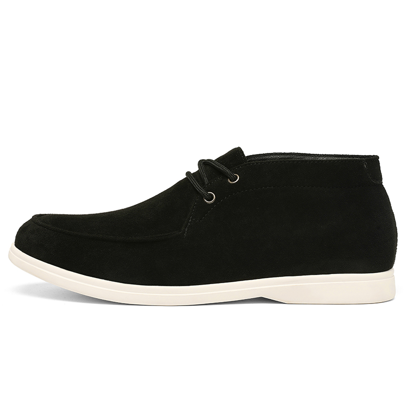 Classic British Style Suede Le - Men'S Shoes No Laces ulasan dan harga