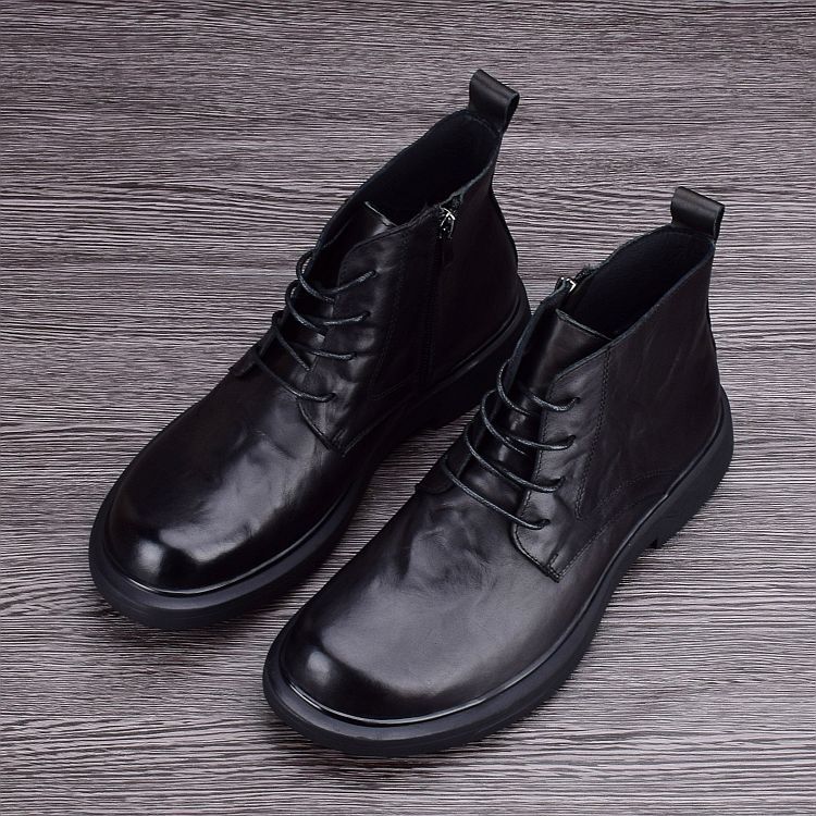 Men Chelsea Boots British Styl - Men'S Shoes Business Casual ulasan dan harga