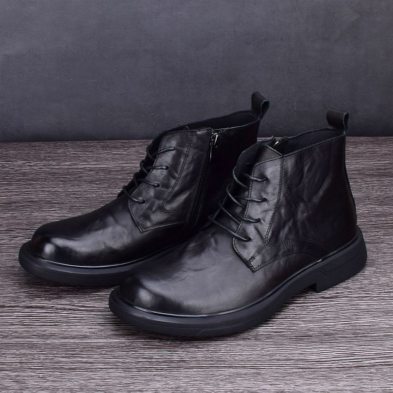 Men Chelsea Boots British Styl - Men'S Shoes Business Casual ulasan dan harga