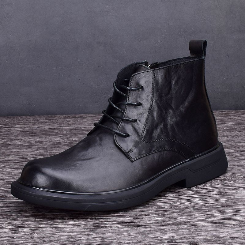 Men Chelsea Boots British Styl - Men'S Shoes Business Casual ulasan dan harga