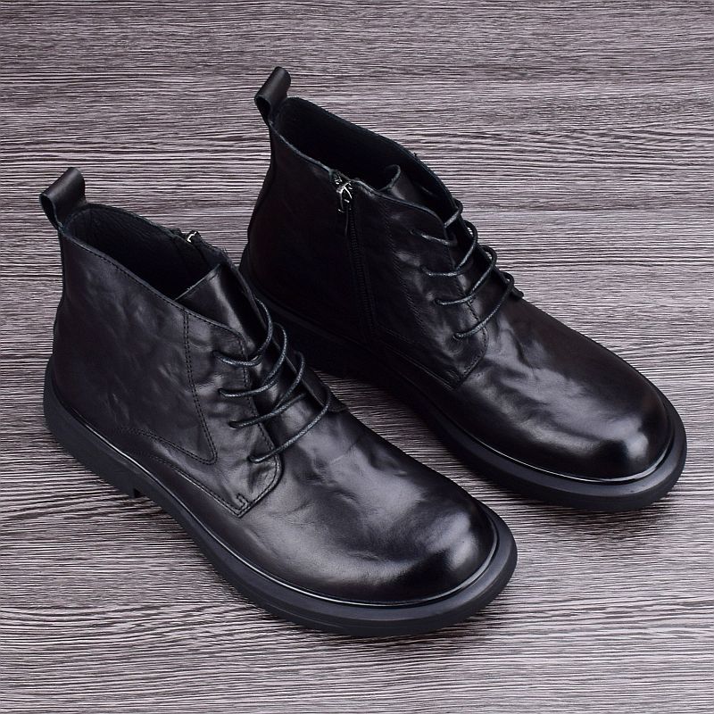 Men Chelsea Boots British Styl - Men'S Shoes Business Casual ulasan dan harga