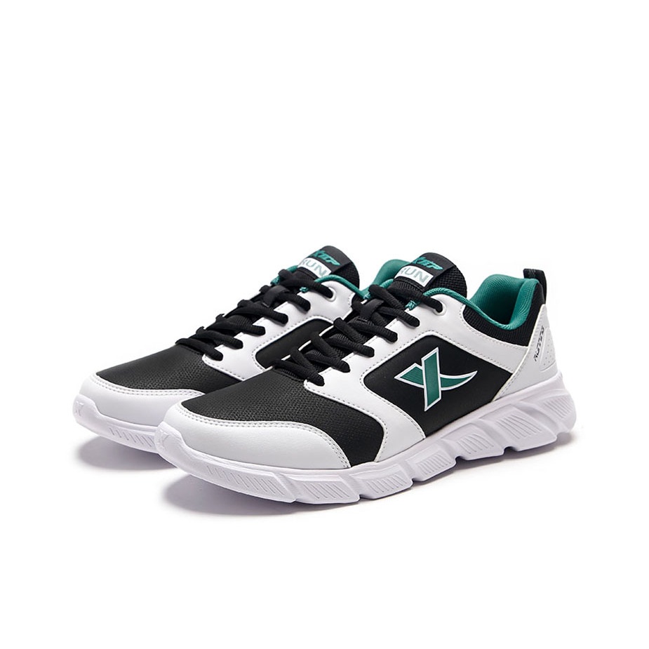 XTEP Cushioning Slip Resistant - Men'S Shoes Green And White ulasan dan harga